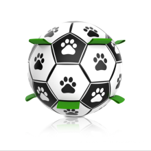 New pet hot-selling 15 cm diameter PU environmentally friendly material interactive pet dog toy ball